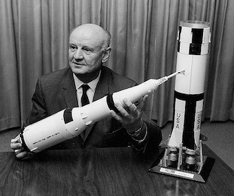 Illustration for article titled The Rocket-Car Man Who Helped Put Us On The Moon